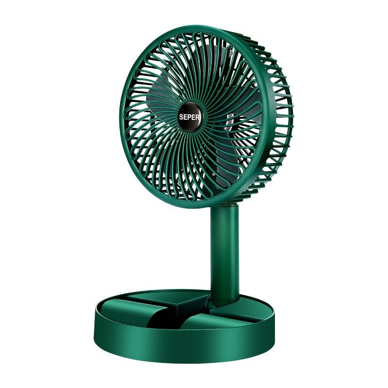 3 Gear Draagbare Oplaadbare Ventilator