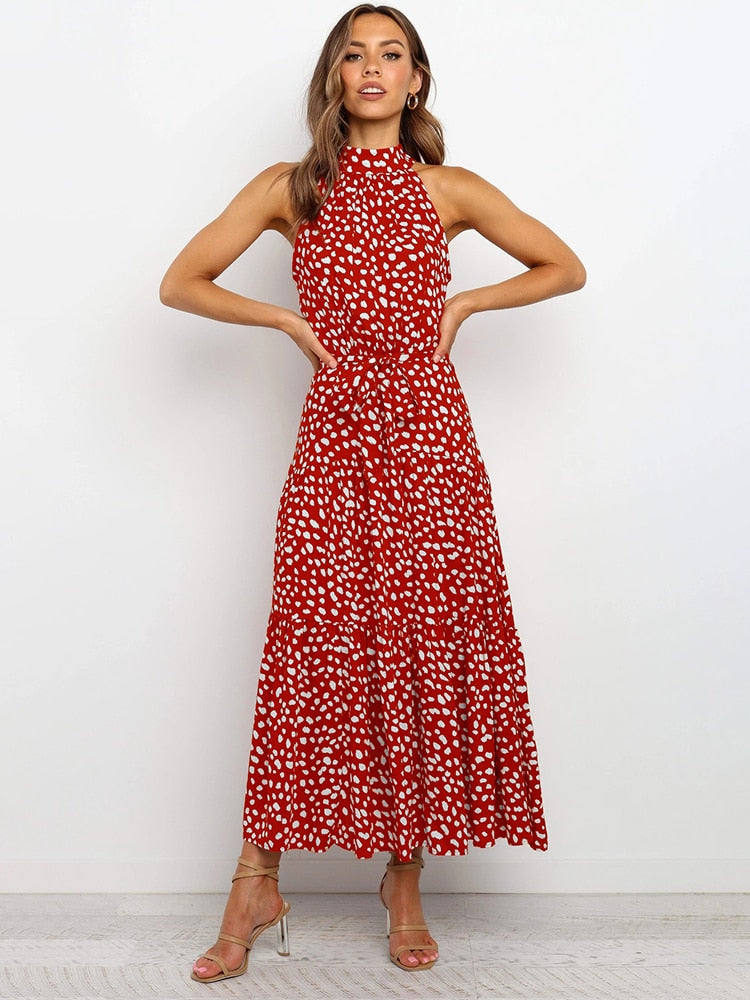 Halter Maxi Jurk
