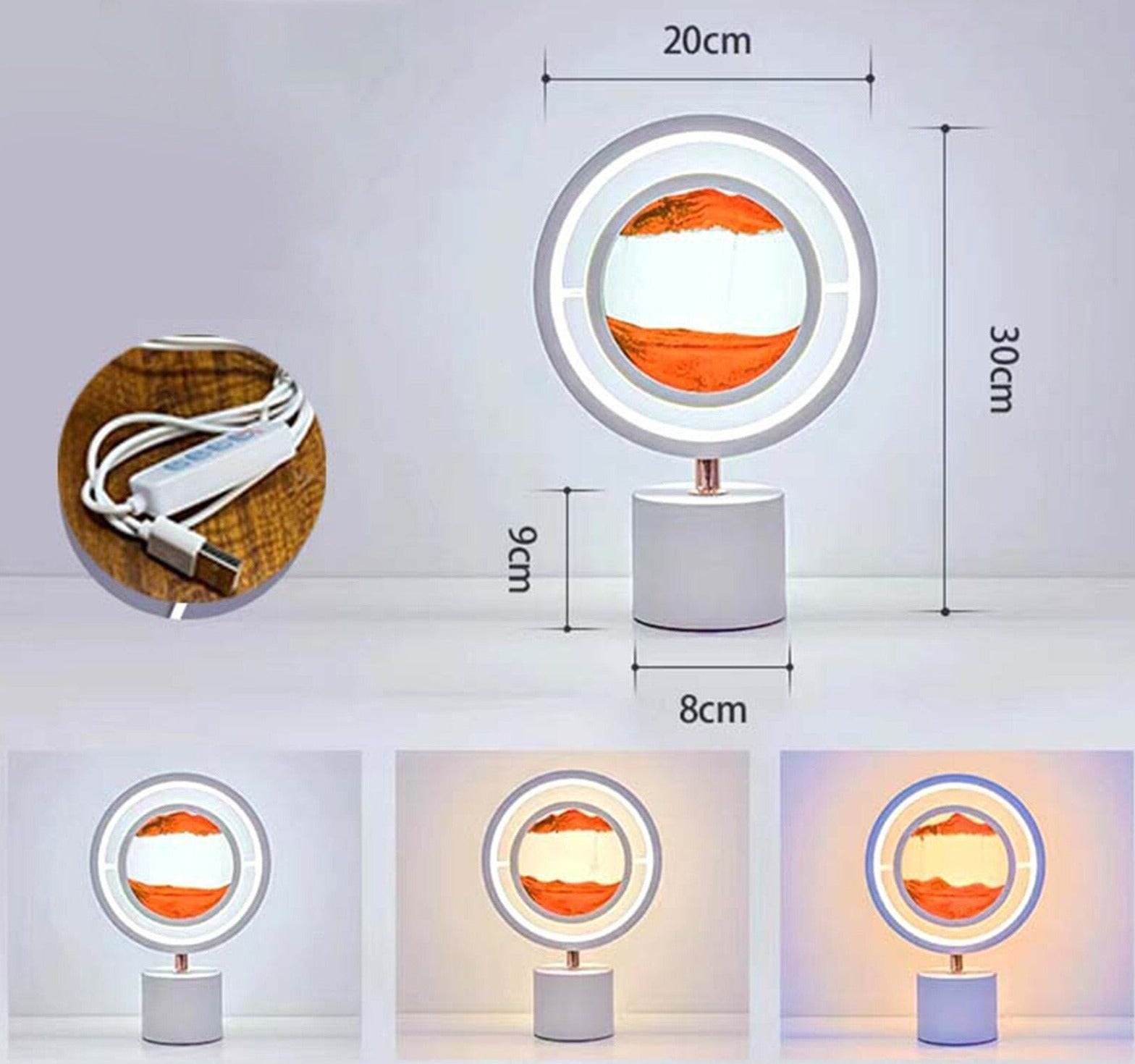 Sereniteit Zandlandschap Lamp