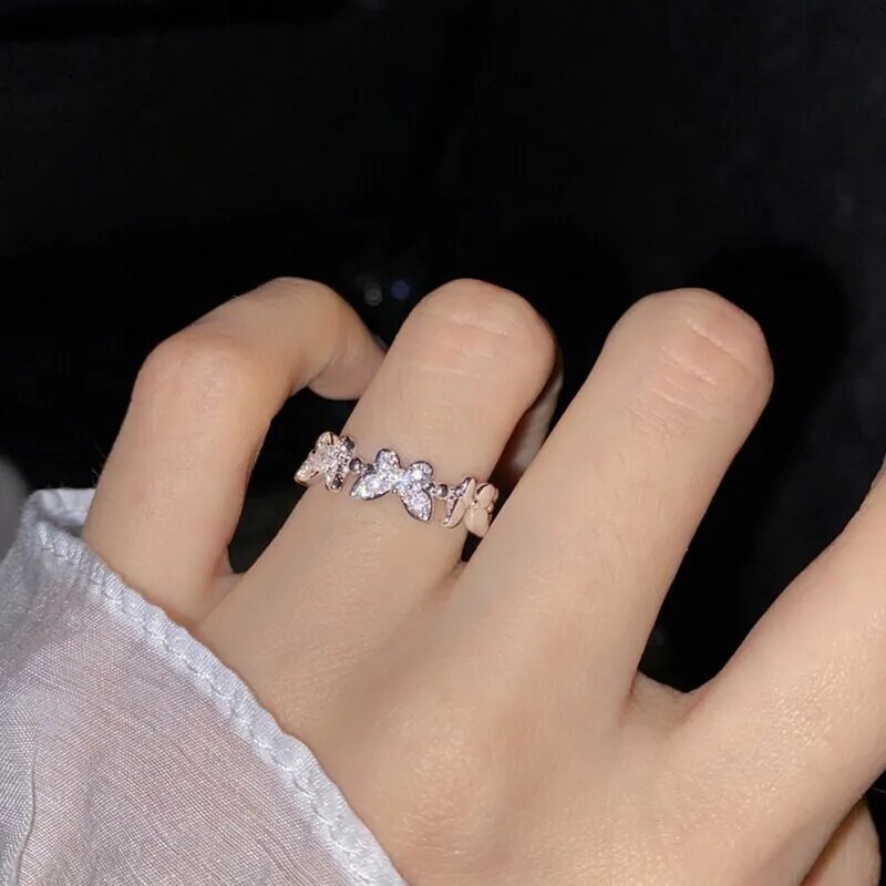 Vlinder Kroonring