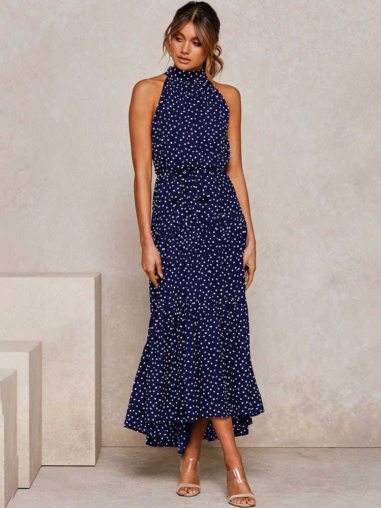 Halter Maxi Jurk