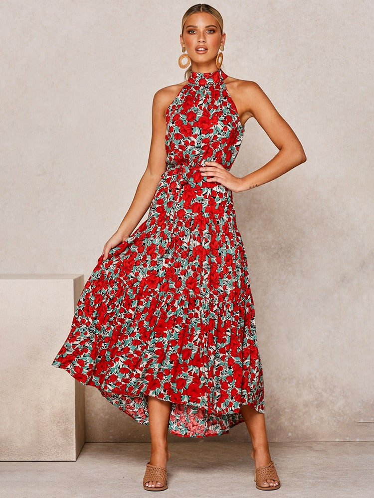 Halter Maxi Jurk