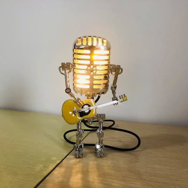 Retro Bot Lamp