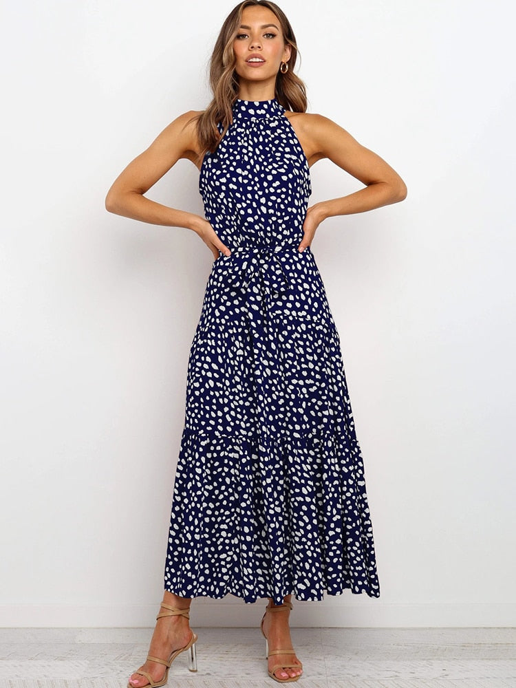 Halter Maxi Jurk