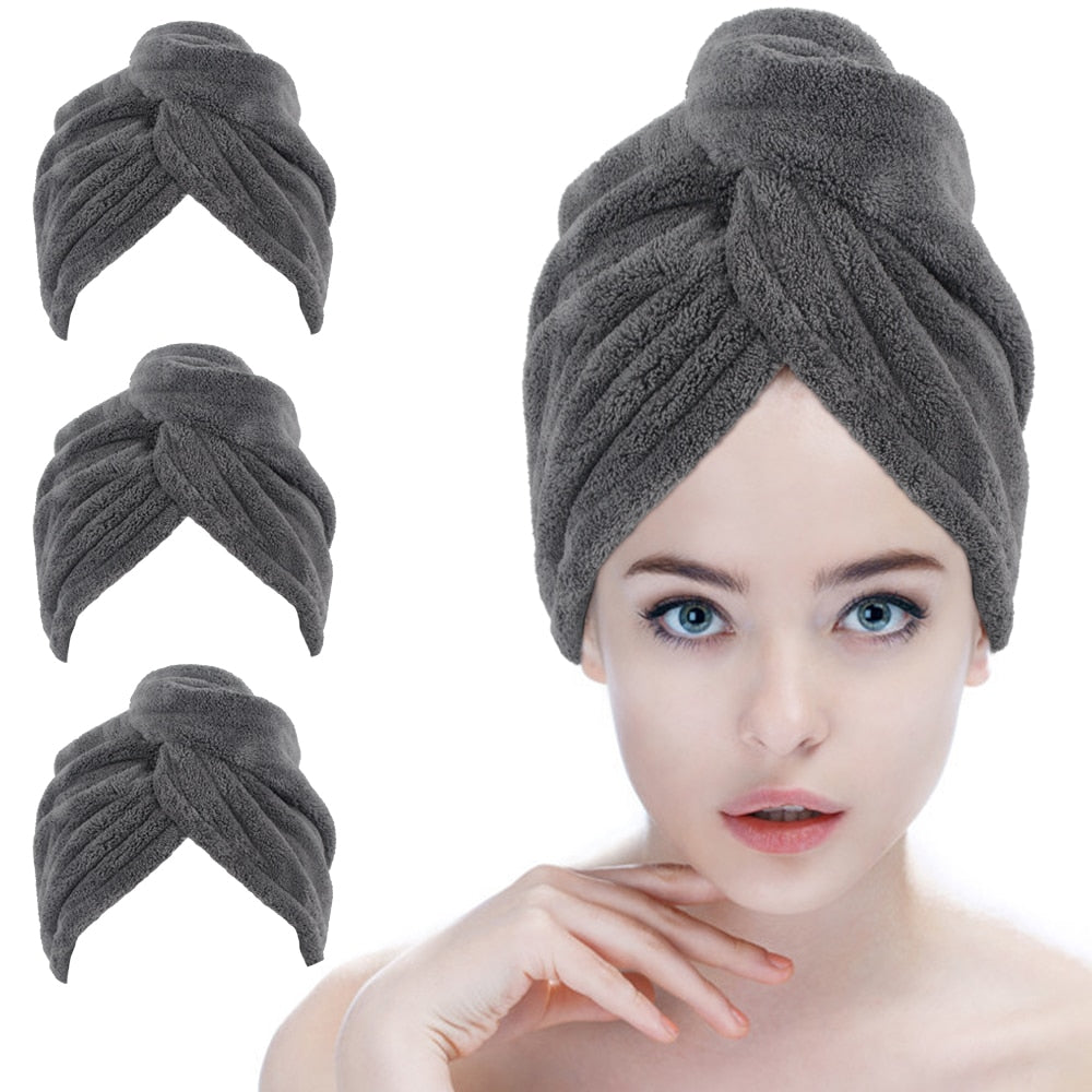 Ultra-Absorberende Haarwikkel Handdoek
