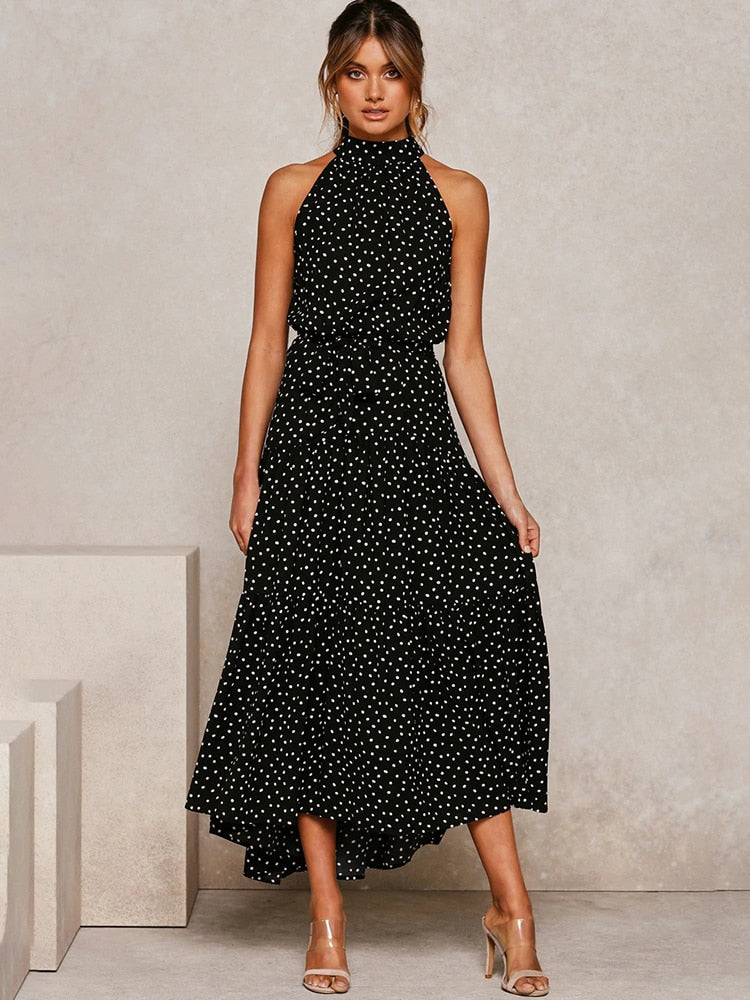 Halter Maxi Jurk