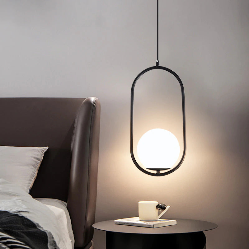 Scandinavische Hanglamp Voor Woonkamer En Slaapkamer Met Verstelbare Ophanglengte 4