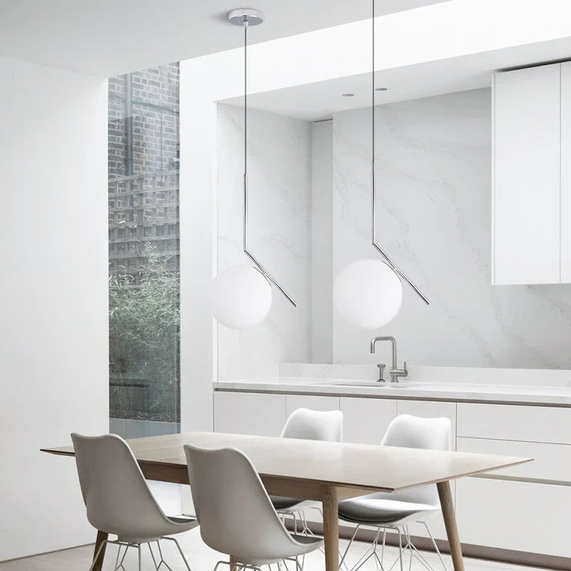 Scandinavische Hanglamp Voor Woonkamer En Slaapkamer Met Verstelbare Ophanglengte 5