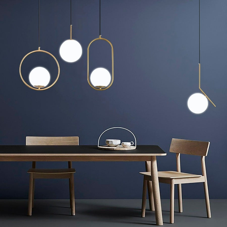Scandinavische Hanglamp Voor Woonkamer En Slaapkamer Met Verstelbare Ophanglengte 6