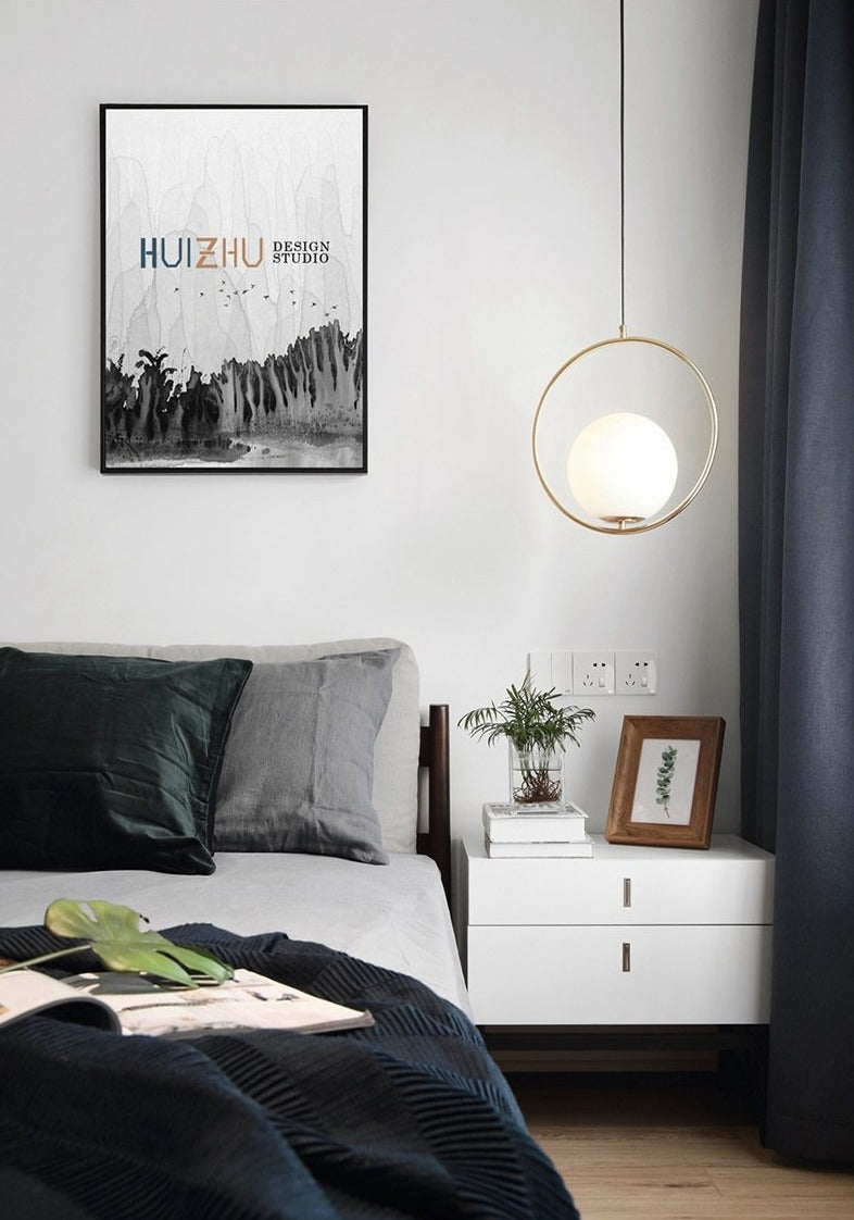 Scandinavische Hanglamp Voor Woonkamer En Slaapkamer Met Verstelbare Ophanglengte 7