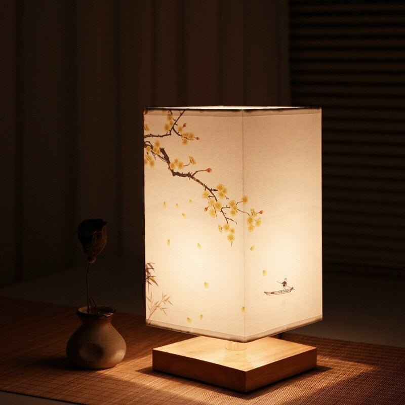 Scandinavische Tafellamp met Japans Ontwerp voor Sfeervolle Interieurs 6
