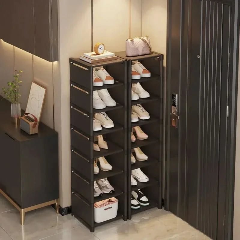 Schoenenrek Hoeken Stapelbaar Ruimtebesparend Design voor Diverse Schoenen 1
