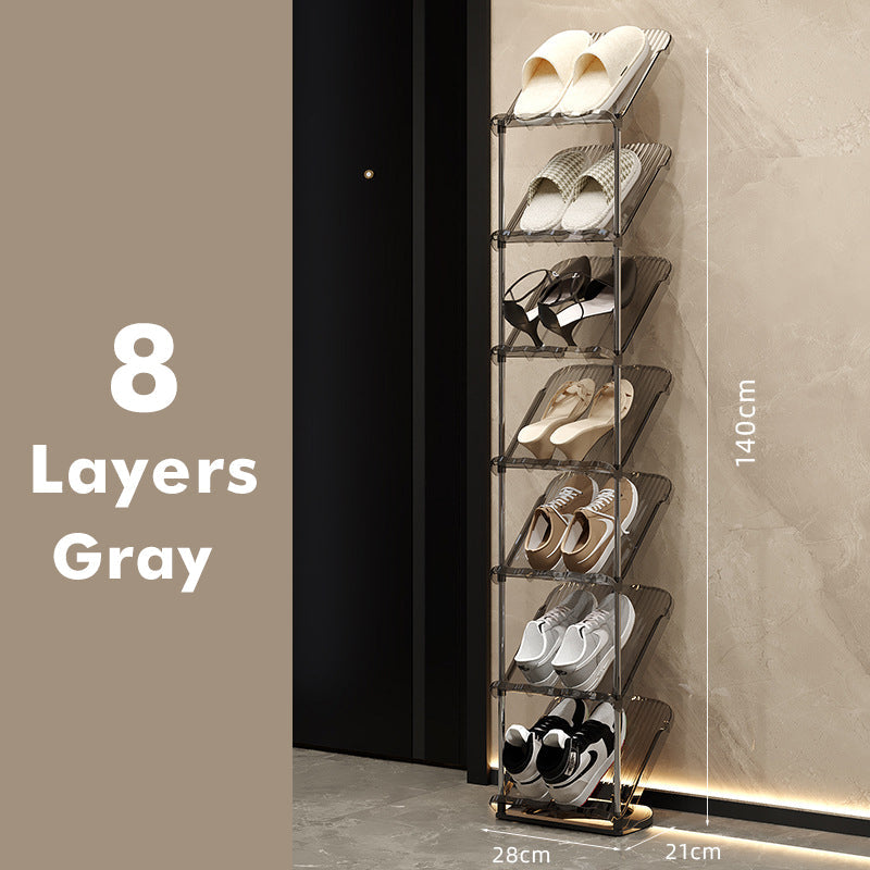 Schoenenrek Transparant Meerlaags Organizer 10