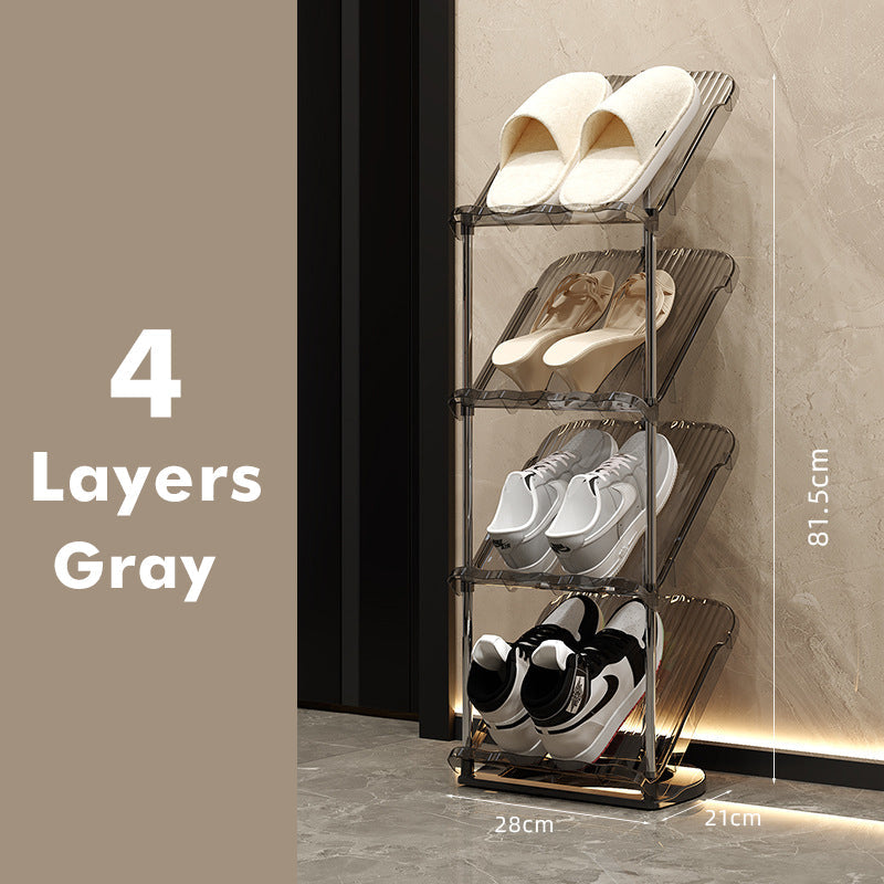 Schoenenrek Transparant Meerlaags Organizer 11