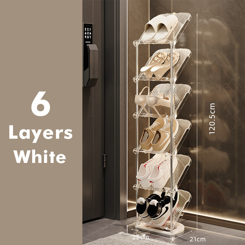 Schoenenrek Transparant Meerlaags Organizer 4