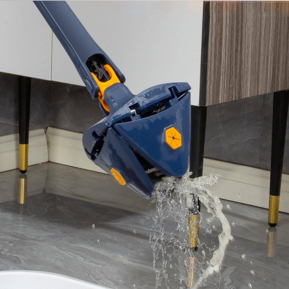 Schoonmaakgereedschap Driehoekige Mop Met Draaibare Kop 1