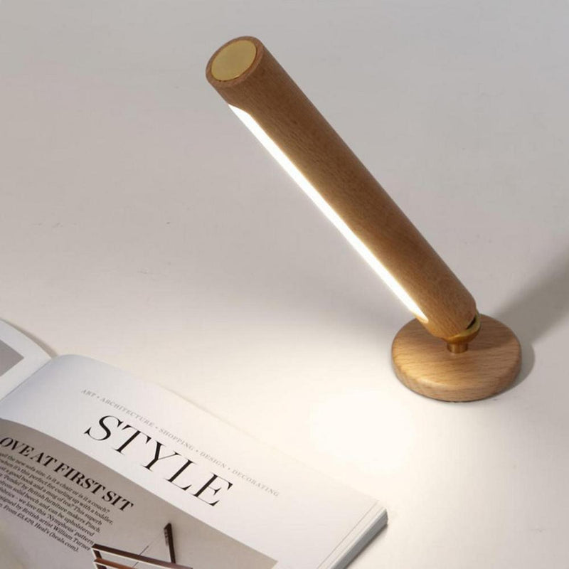 Draaibare Houten Wandlamp