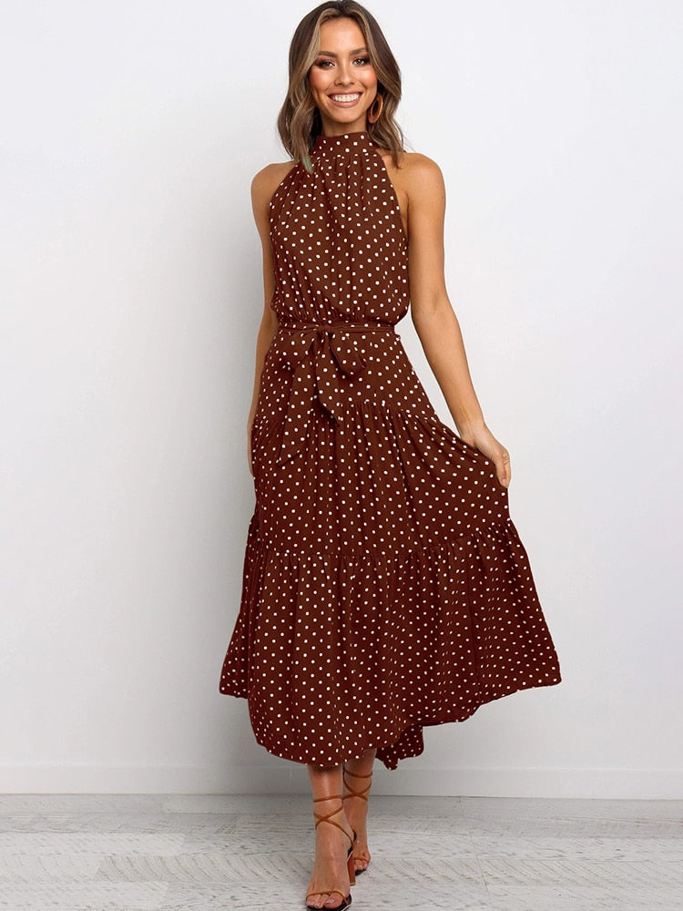 Halter Maxi Jurk