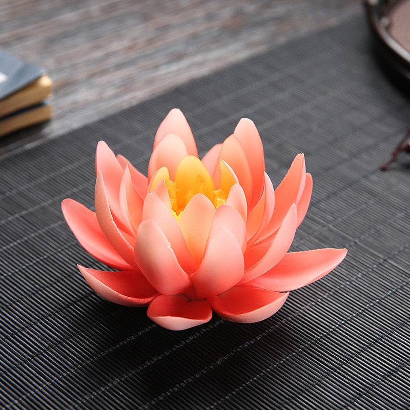 Keramische Lotus Wierookbrander