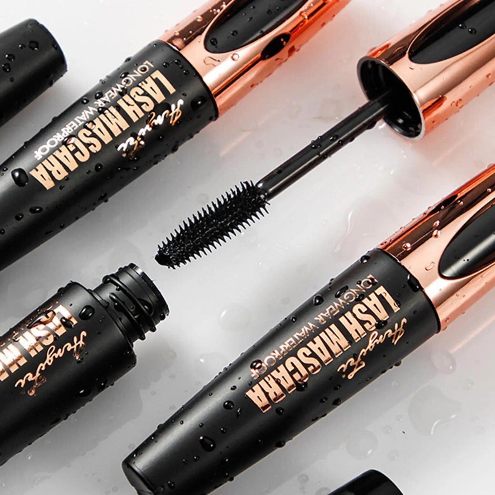 4D Vezelkrul Waterdichte Mascara