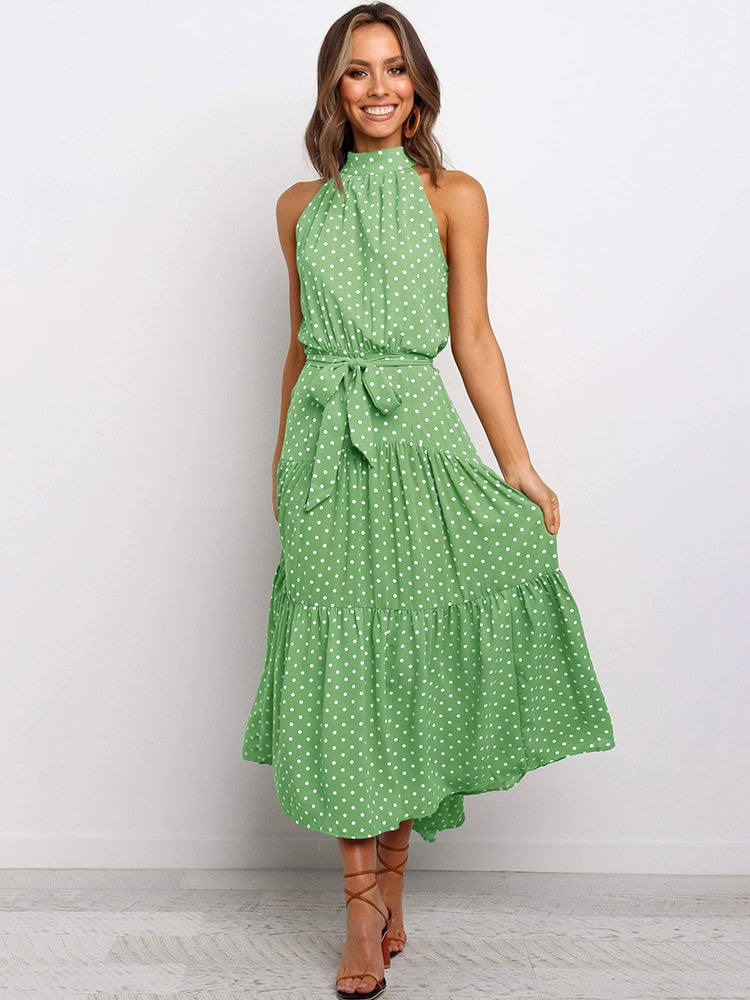 Halter Maxi Jurk
