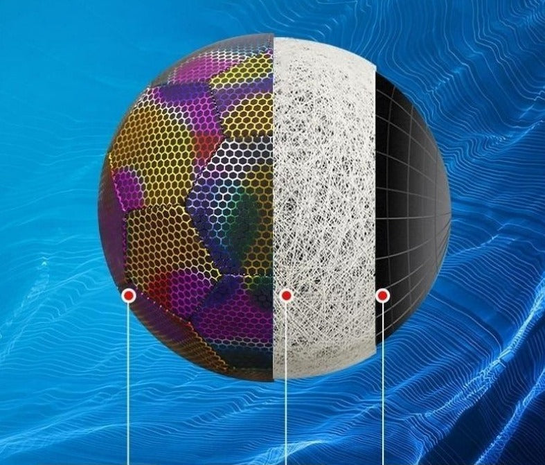 Reflecterende Gloeiende Voetbal