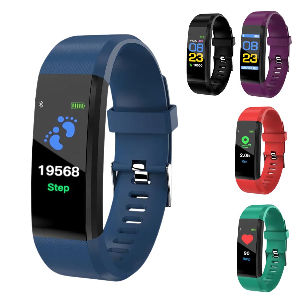 Senioren Smartwatch Met Gezondheidsmonitor En Fitnessfuncties 0