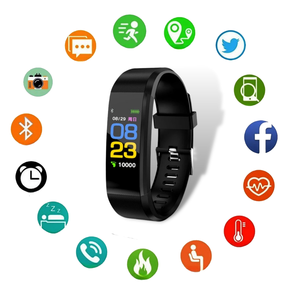 Senioren Smartwatch Met Gezondheidsmonitor En Fitnessfuncties 7