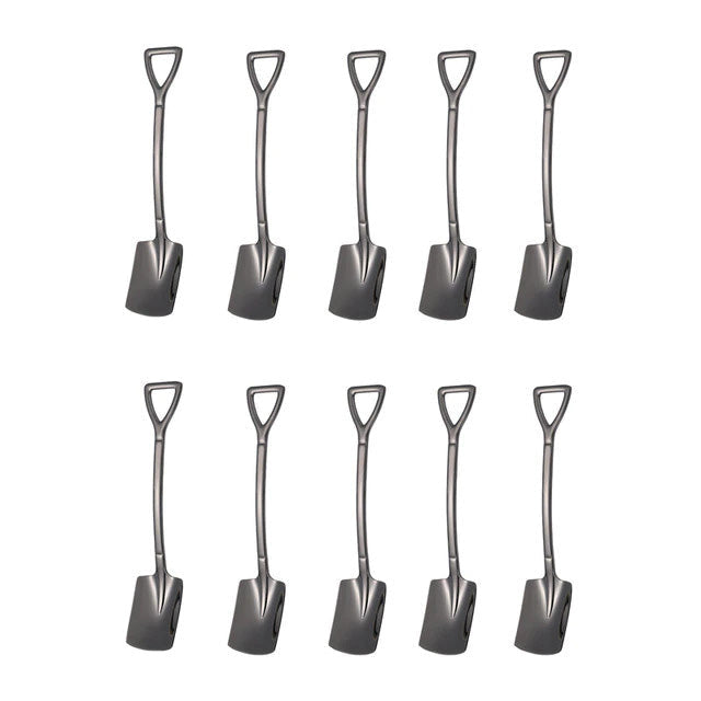 Set van 10 Koffielepels voor Dessert en Thee 1