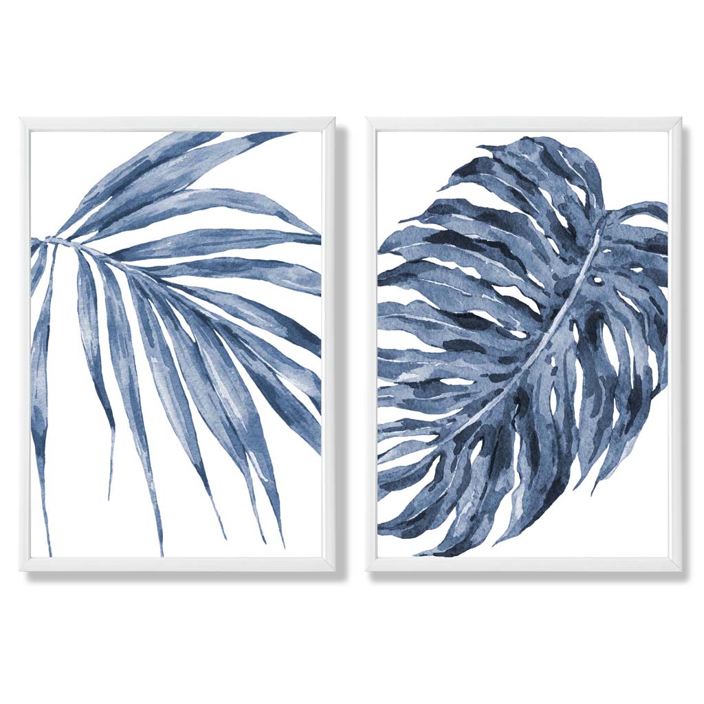 Set van 2 Kunstafdrukken Monstera Papyrus 3