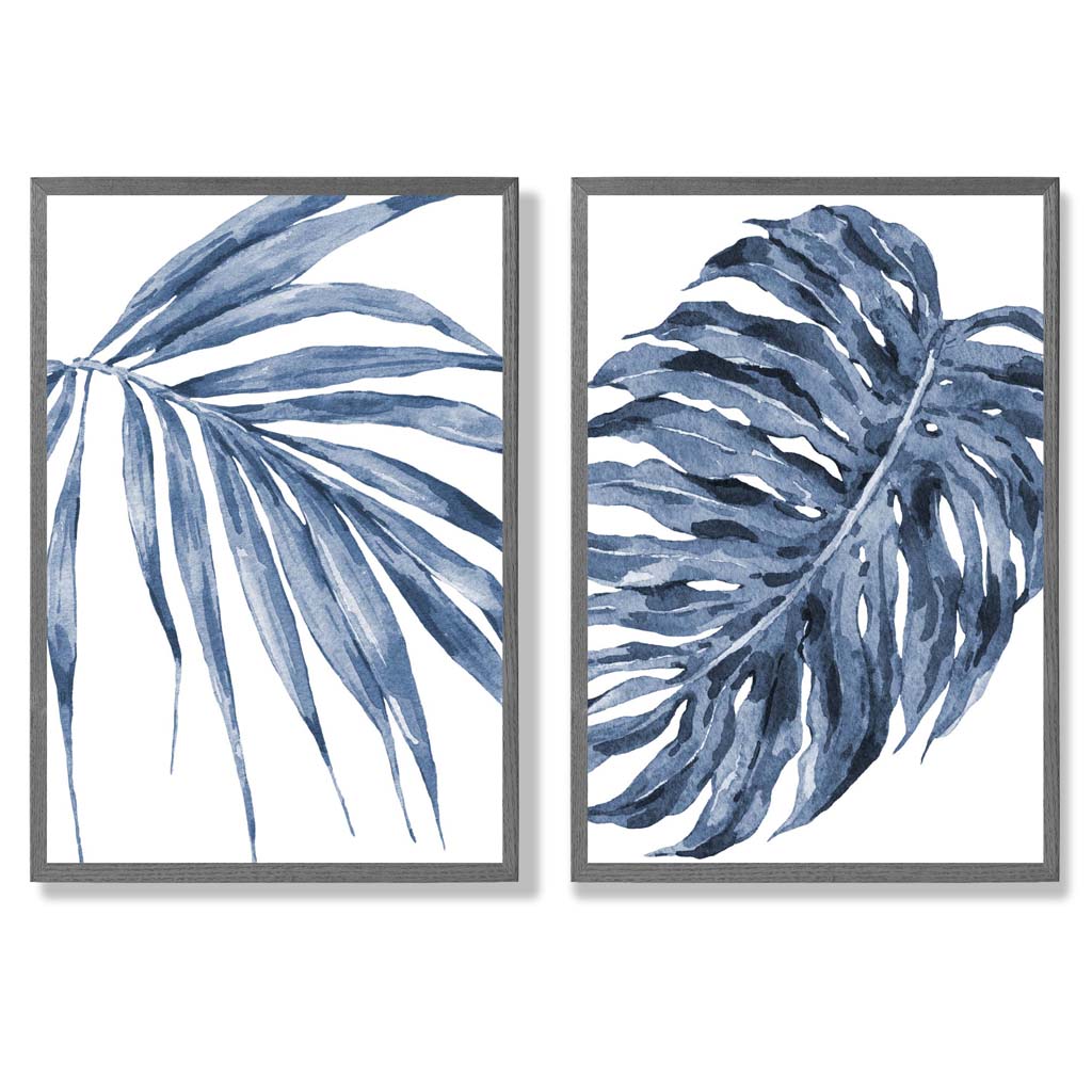 Set van 2 Kunstafdrukken Monstera Papyrus 4
