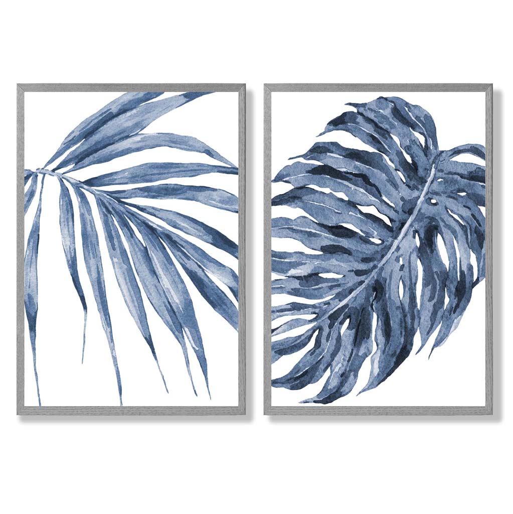 Set van 2 Kunstafdrukken Monstera Papyrus 5