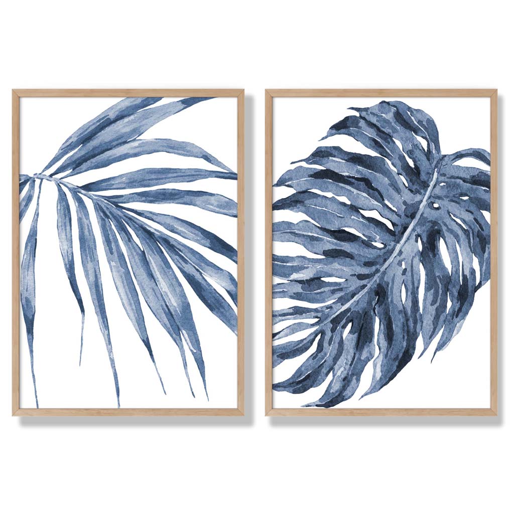 Set van 2 Kunstafdrukken Monstera Papyrus 6