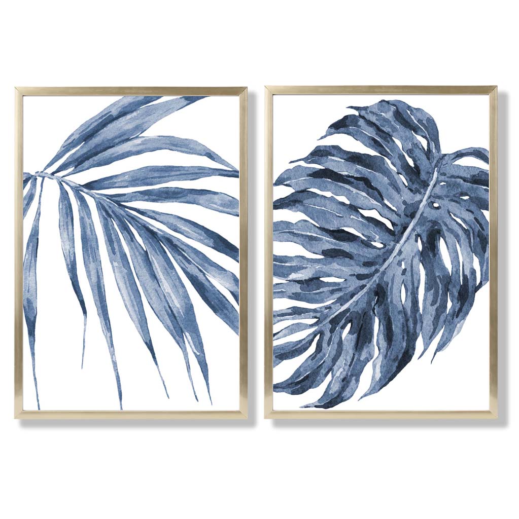Set van 2 Kunstafdrukken Monstera Papyrus 8