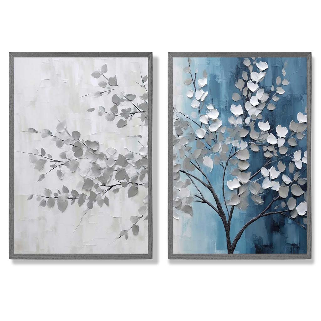 Set van 2 Kunstprints Boom Tweeluik 4