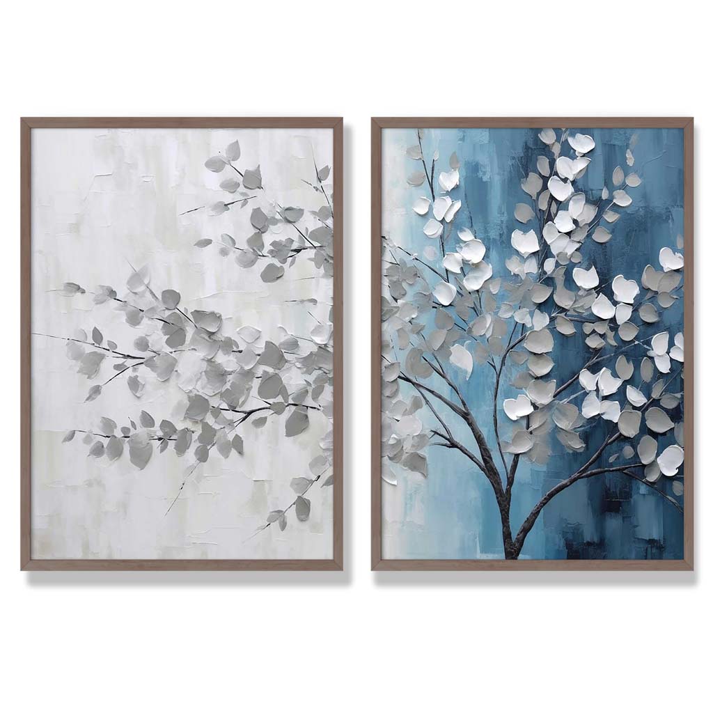 Set van 2 Kunstprints Boom Tweeluik 7