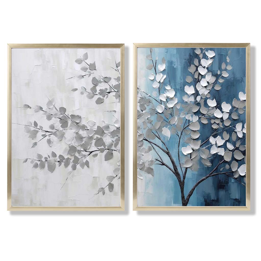 Set van 2 Kunstprints Boom Tweeluik 8