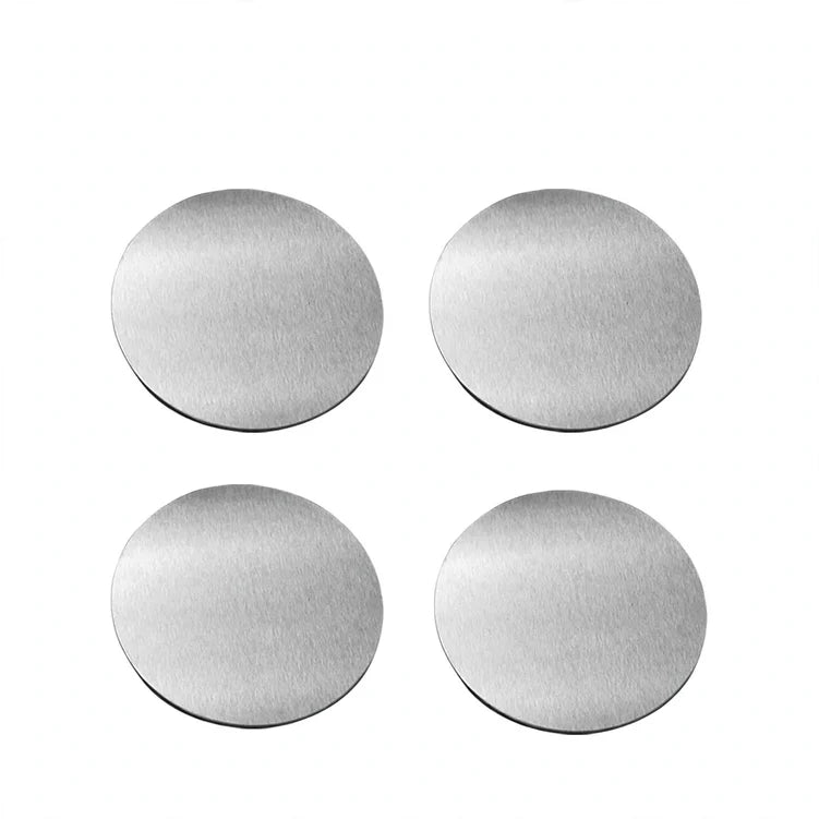 Set van 5 Ronde Onderzetters voor Dames en Heren Modern Design 2