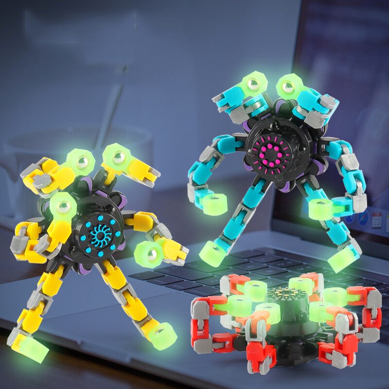 Flexibele Fidget Spinner