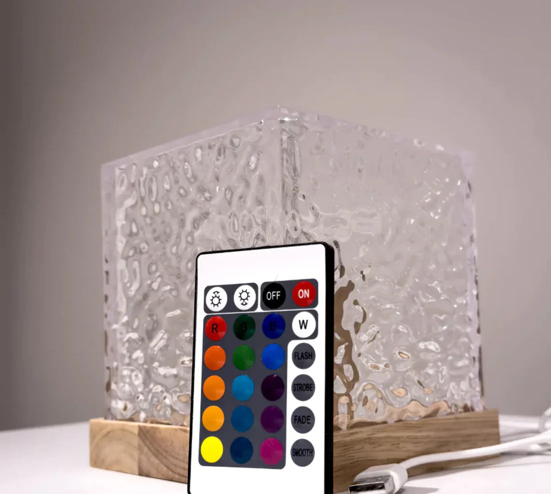 Sfeerlamp AuroraGlow met 16 Kleuren en Afstandsbediening voor een Betoverende Sfeer 1