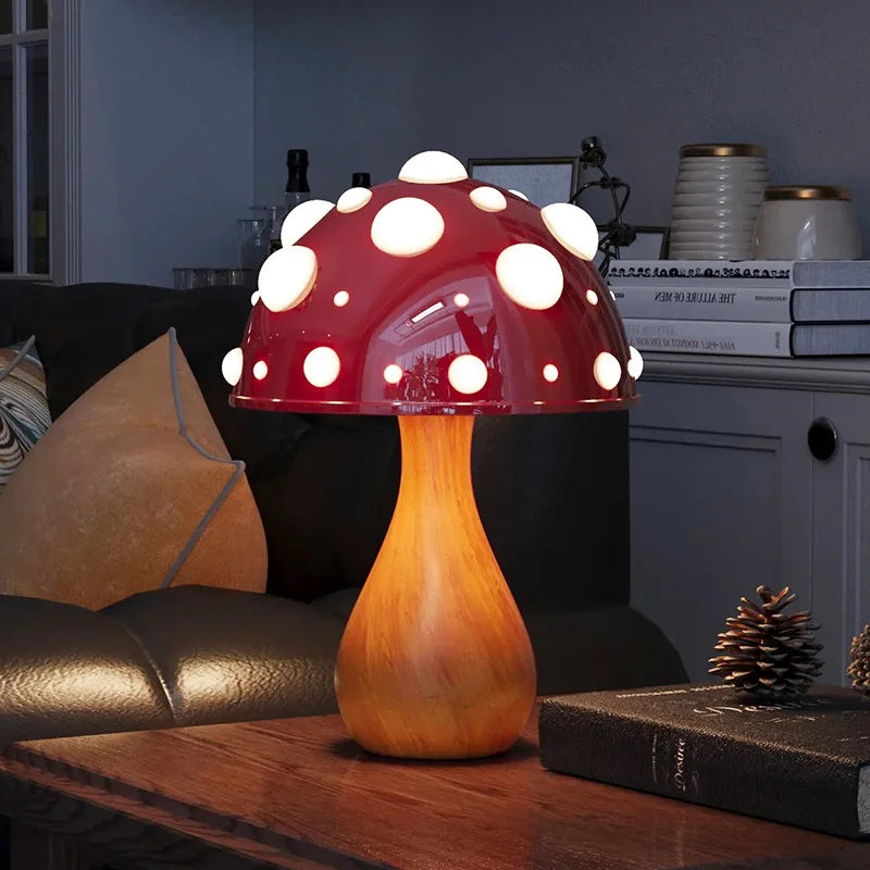 Sfeerlamp Paddestoel Driekleurig voor een Magische Sfeer 1