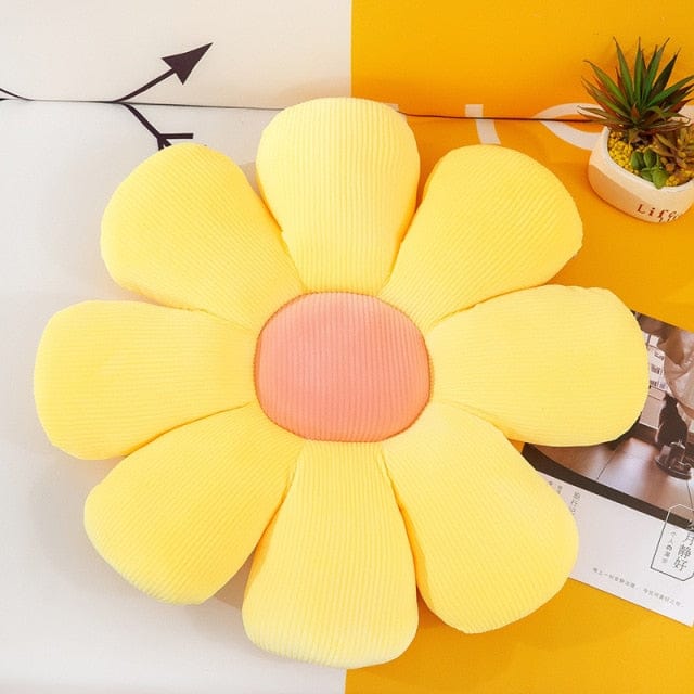 Sierkussen Bloemvormig Decoratief voor Bank en Grond 3