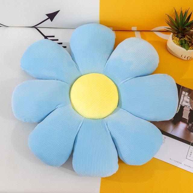 Sierkussen Bloemvormig Decoratief voor Bank en Grond 4