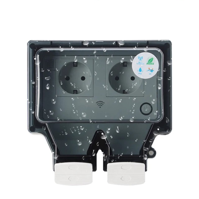 Slimme Buitenstopcontact met Waterdicht Ontwerp 2