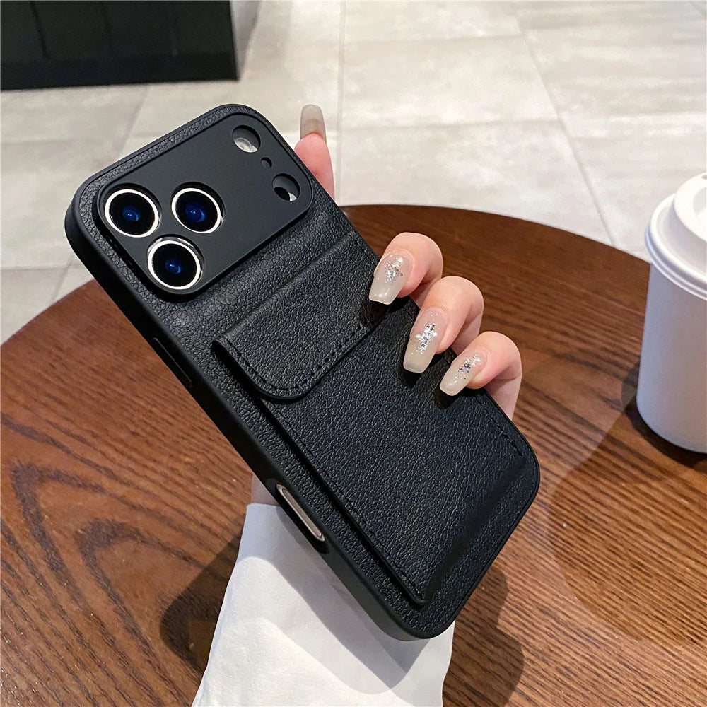 Smartphone Hoes met Kaartvak voor iPhone 2
