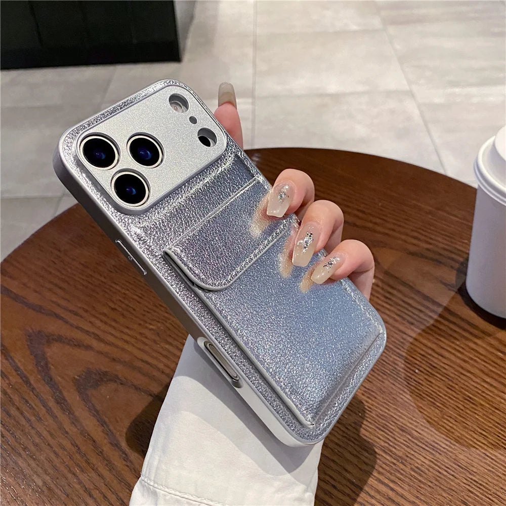 Smartphone Hoes met Kaartvak voor iPhone 3