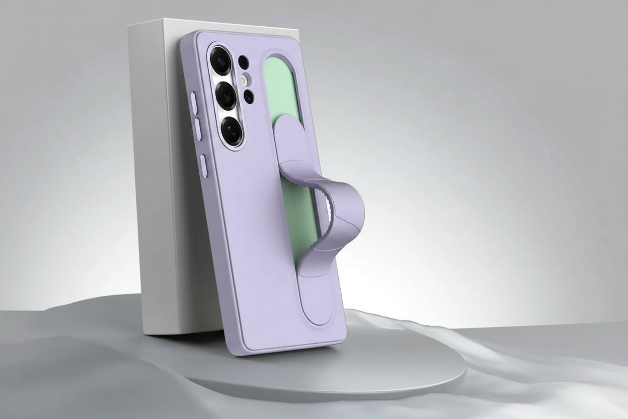 Smartphone Hoes voor Samsung S25 S24 S23 Ultra met Grip 2