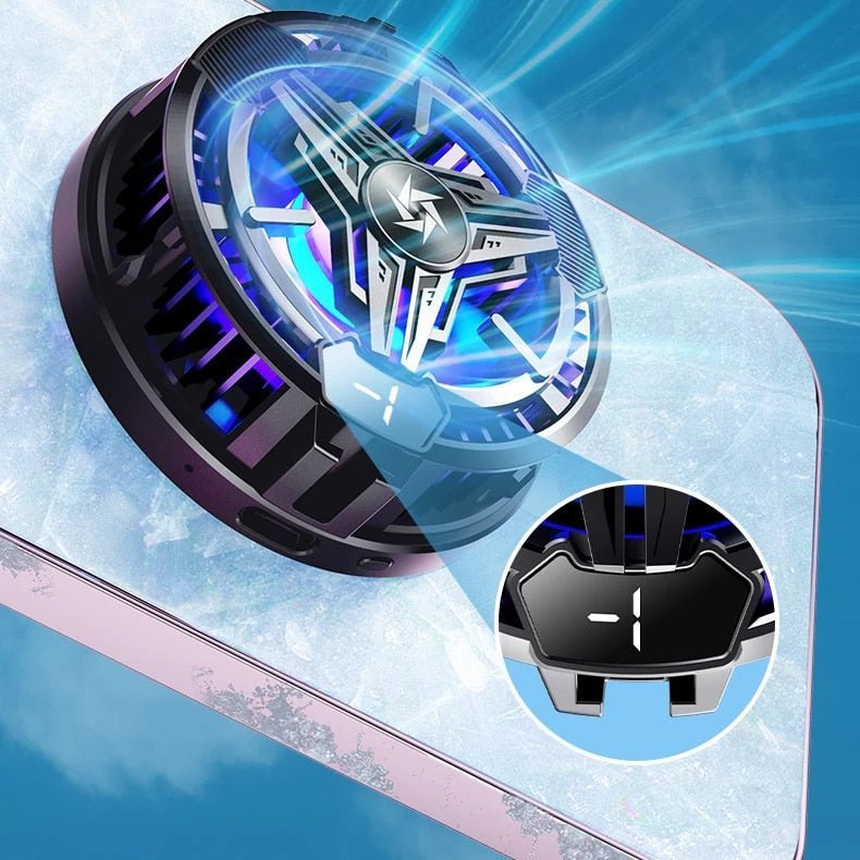 Smartphone Koeler Draadloos met LED Verlichting 2