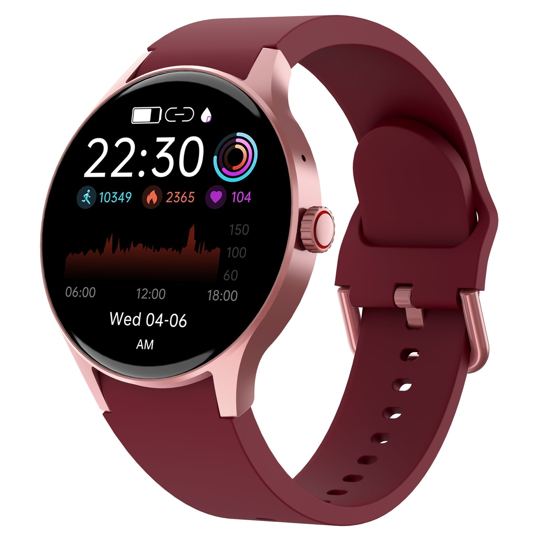 Smartwatch Fitness Tracker met Gezondheidsmonitor en Touchscreen 22