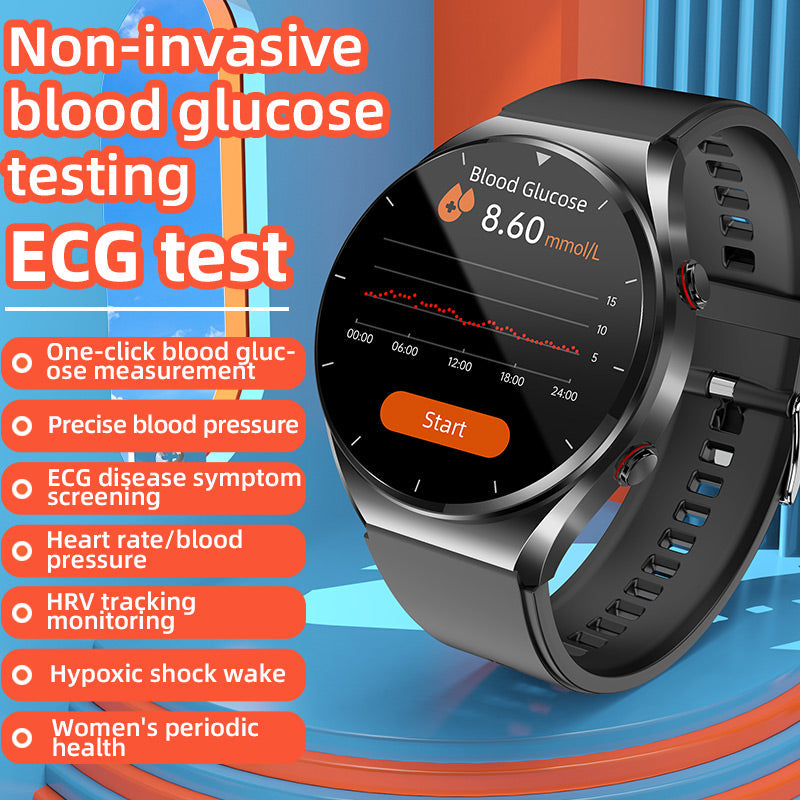 Smartwatch voor Gezondheidsmonitoring met ECG en Bloeddrukfunctie 4